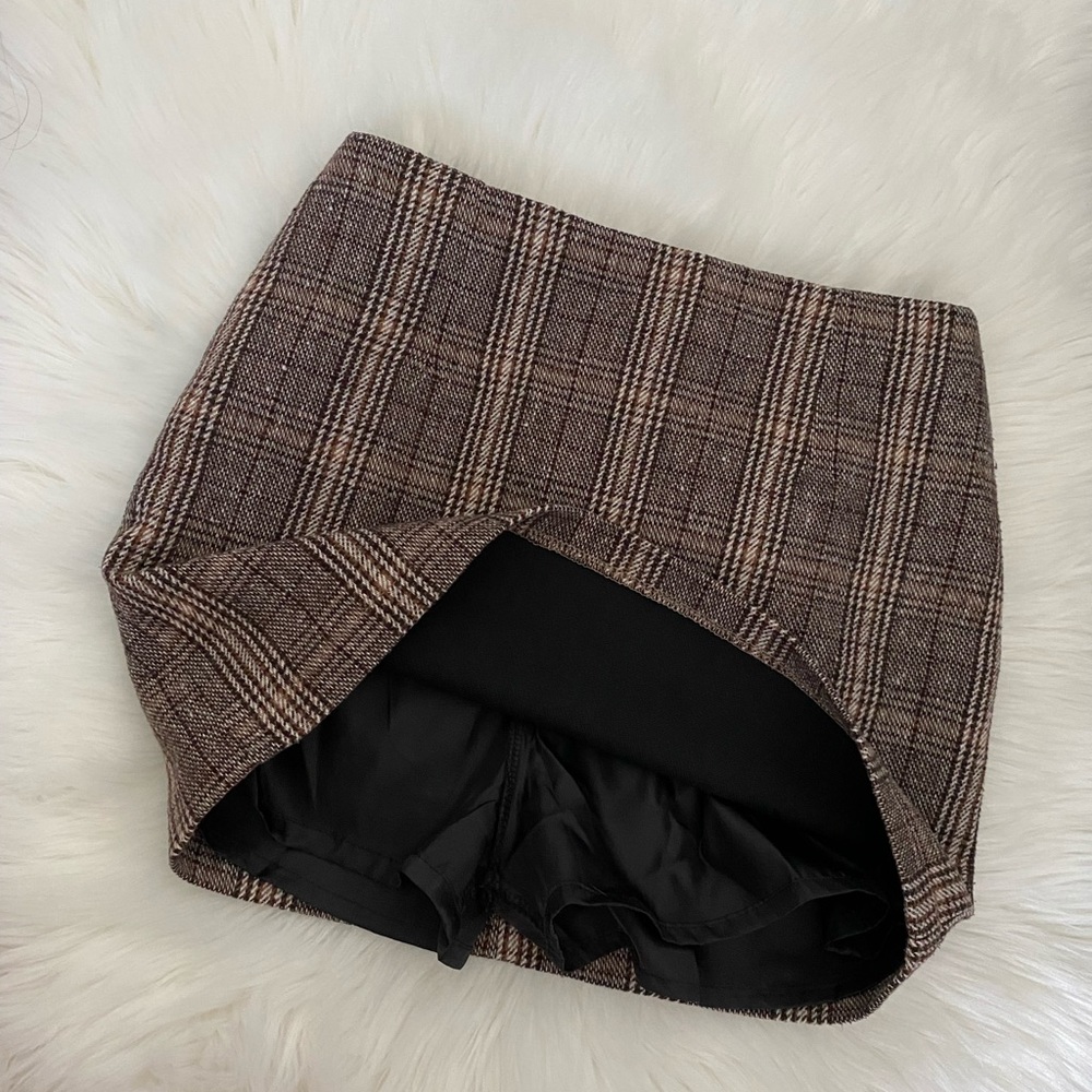 Wool skirt mini - Picture 3 of 4